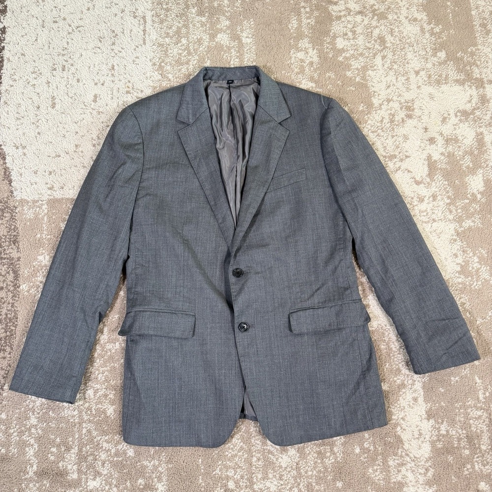 Bonobos Jetsetter Slim Fit Stretch Wool Blazer Gray Men's 42R Sport Coat